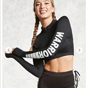 👌🏼🙌🏻 Athletic knit jacket size XS